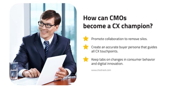 How can CMOs become Customer Experience Champions?