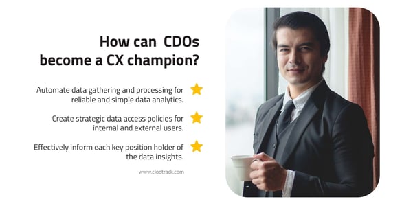 How can CDOs become Customer Experience Champions?
