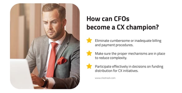 How can CFOs become Customer Experience Champions?