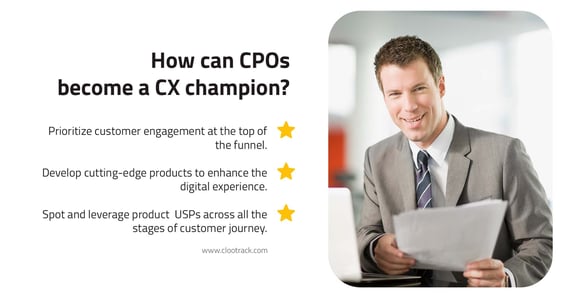 How can CPOs become Customer Experience Champions?