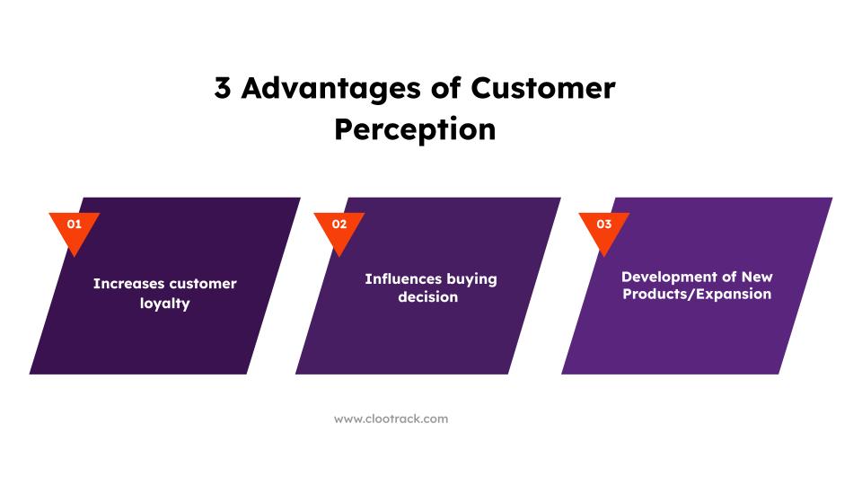 3 Advantages of Customer Perception