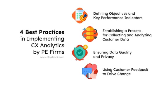  But, PE Firms don’t get a long time to collect and analyze these data to reach valid conclusions.  Best Practices for Implementing Customer Experience Analytics in Due Diligence 