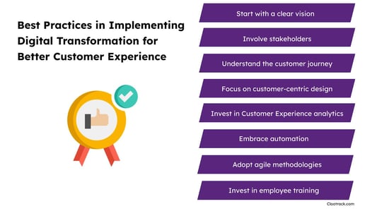 Best Practices in Implementing Digital Transformation for Better Customer Experience