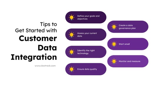 Tips to get started with Customer data integration